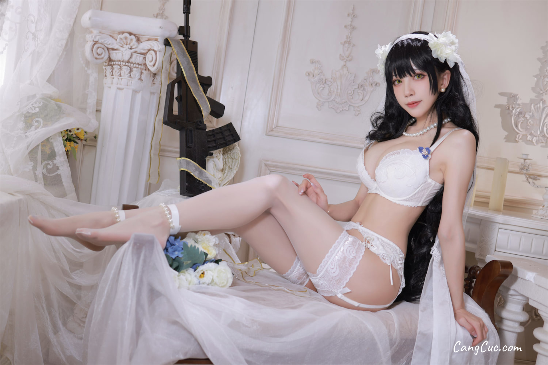 Coser@水淼Aqua Vol.092: Girls’ Frontline OTS14 & Type95 ảnh 69